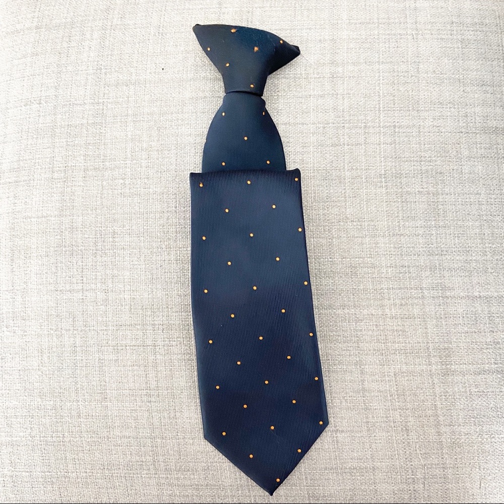 Stan Herman JetBlue clip on necktie